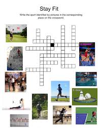 No pencil or eraser required! Sports Crossword Interactive Worksheet