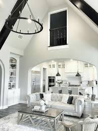 Nice White Kitchen Living Room Combo Farm House Living Room Chandelier In Living Room Living Room Lighting