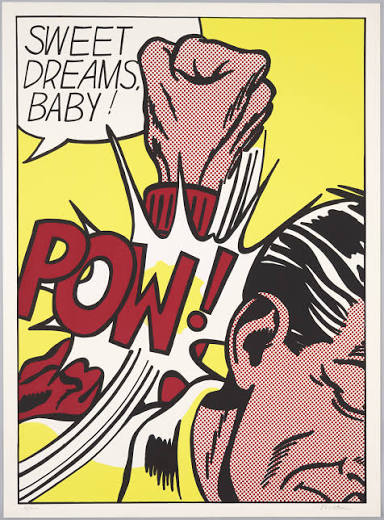 Roy Lichtenstein. Sweet Dreams, Baby! from 11 Pop Artists, Volume III.  1965, published 1966 | MoMA