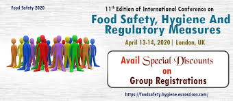 Food safety regulations & standards. Food Safety Conferences Nutrition Conferences Events Meetings Usa Europe Middle East 2020