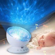 Baby Luminous Toys Night Sleep Light Star Sky Ocean Wave Music Player Projector Lamp Baby Toys Led Sleep Appease Lights Gifts Light Up Toys Aliexpress