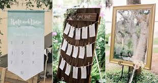 32 Creative Reception Seating Chart And Place Card Ideas