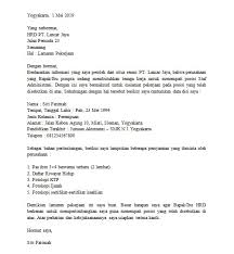 Selain itu, lamaran yang ditulis dapat menarik perhatian perusahaan untuk membacanya. Contoh Surat Lamaran Kerja Di Pt Epson Batam Cute766