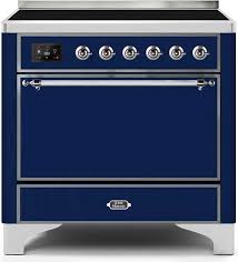 For any help and advice when searching for your perfect range cooker, head to our range cooker buying guide. Ilve Majestic Series 36 Midnight Blue Freestanding Electric Range Umi09qns3mbc Bsc Culinary San Francisco Ca