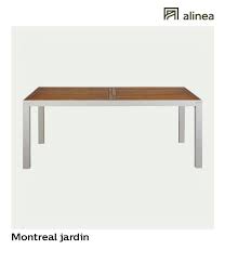 alinea montreal jardin table de jardin extensible ecrue en eucalyptus 6 a 14 places jardin tabl mobilier de salon table et chaises de jardin meuble deco