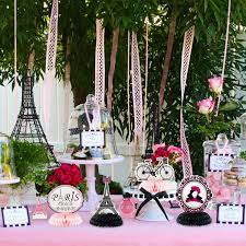 Paris themed birthday sign, french decor eiffel tower, birthday yard sign printable, pink flowers, french themed birthday, drive by birthday simplyfetchingpaper 5 out of 5 stars (3,893) $ 12.00 free shipping add to favorites table cover, striped table cover, party decor, table top decorations, pirate party, paris party. Buy Mallmall6 12pcs Paris Honeycombs Centerpieces Party In Paris Party Supplies Birthday Baby Shower Decorations Girls Dream Paris Themed Photo Booth Romantic Eiffel Tower Pink Table Topper For Home Online In Turkey