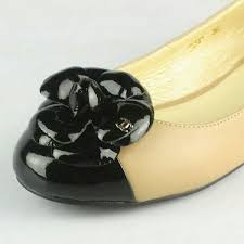 Chanel Camellia Flat Ballerina Beige Black Maybe Even Nicer Than All Black Chanel Camellia All Black Accessories