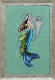 Mirabilia mermaid cross stitch patterns. Mermaids Mirabilia Designs