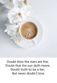 How About Have A Cup Of Coffee And Enjoy A Sight Of Flower When You Need The Quotes Inspiration Coffee Cups Coffee Flower Inspirational Quotes