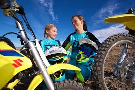 Dirt bikes are mainly designed for sports like racing purpose. Mother Daughter And Dirt Bikes Family Off Road Riding