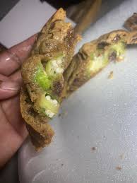 Okra stuffed cookies🍪😋