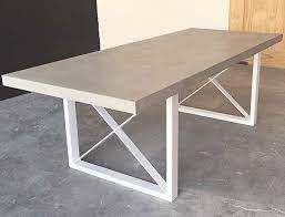 Concrete Nation On Instagram Our Latest Design The Metro Dining Table Polished Concrete Top W Powder C Concrete Dining Table Dining Table Concrete Table