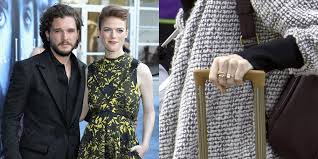 The game of thrones stars wed today in scotland and many fans came out to cheer on their faves in front of the church. 60 Best Celebrity Engagement Rings Unique Celeb Engagement Rings