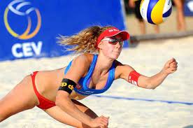 Nina Betschart Swiss Beach Volleyball Player