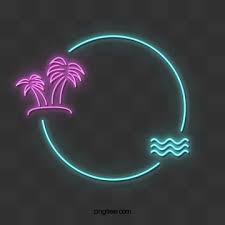 Color Neon Light Effect Seaside Elements Color The Neon Lights Coconut Tree Png Transparent Clipart Image And Psd File For Free Download Neon Neon Lighting Instagram Theme Feed