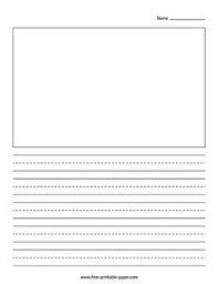 Draw a picture and write about it using this free writing template for primary grades. Download This Printable Writing Paper With Picture Box And Use It In You Kindergarten C Writing Paper Printable Free Writing Paper Printable Writing Printables