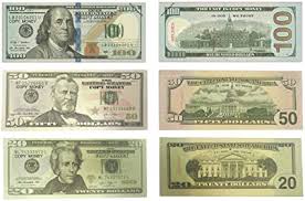 100 dollar bill coloring page. Amazon Com Lefree Fake Money Copy Money 20 50 100 Dollar Prop Money Realistic Double Sided Money Stack 120 Bills Full Print Fake Dollars Toys Games