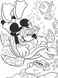 coloriage mickey mouse page 7 a imprimer garfield