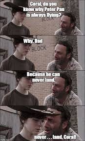 Pin By Kendra On Walking Dead Funny Walking Dead Jokes Walking Dead Coral Walking Dead Memes
