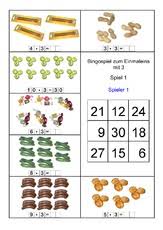 Glückspilz klasse 3 und 4: Bingospiele 1x1 Einmaleins 1x1 Mathe Klasse 2 Grundschulmaterial De