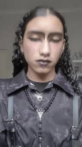 gandalfs reunion makeup!!! #tradgoth #goth #lgbtq #sistersofmercy #mar...