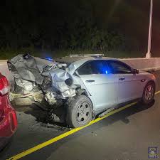 NY man hit CT trooper's car