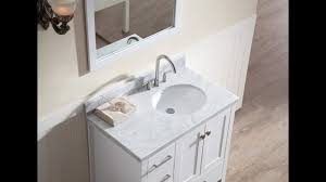bathroom vanity with offset sink youtube
