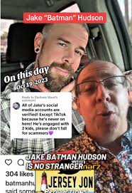 Jake “Batman” Hudson is not in love with you. His wife @Stefanie Hudso...