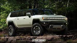 The hummer ev suv debuted during an ad narrated by nba star lebron james during the ncaa's final four game between the baylor bears and houston cougars. A 2022 Gmc Hummer Ev Suv Would Look Just As If Not More Desirable As The Truck Carscoops