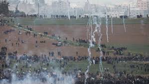 Keinen nationalstaat israel und/oder jordanien. Nach Den Protesten Im Gazastreifen Die Gewaltbereitschaft Nimmt Zu Archiv