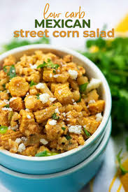 Low Carb Mexican Street Corn Salad! - That Low Carb Life