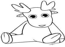 These alphabet coloring sheets will help little ones identify uppercase and lowercase versions of each letter. Easy Santas Reindeer Coloring Pages Rudolph The Red Nosed Reindeer Coloring Home