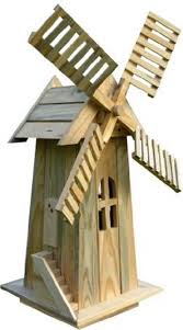American Windmill Lawn Ornament Cedar Wood Handcrafted Outdoor Yard Decor Garden Wooden Windmill Wood Home Decor Wood Windmill