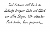 So sollten sprüche für die hochzeit selbst stets dem anlass entsprechend stilvoll gewählt werden, während floskeln für hochzeitszeitung oder junggesellenabschied auch gerne mit einem augenzwinkern. Die Schonsten Hochzeitsspruche Furs Gastebuch Hier Finden
