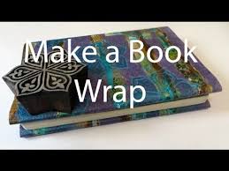 Make A Book Wrap Decovil 1 Light Youtube Book Wrap Book Making How To Make