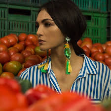 Mercedes Salazar Mercedes Instagram Earrings Handmade