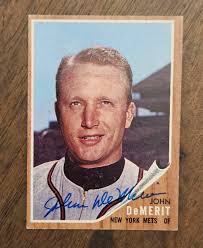 New York Mets outfielder autograph received