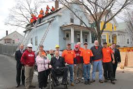 Volunteers Replace Roof For Vietnam Veteran Johnston Sun Rise