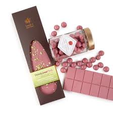There's not a newly discovered variety of cocoa bean called ruby and the marketing around this product is misleading. Ruby Chocolate Dragee Pralines Chocolate Bonbons Handmade Luxury Artisanal Chocolatier Luciferchocolate Ori Ruby Chocolate Chocolate Packaging Chocolate