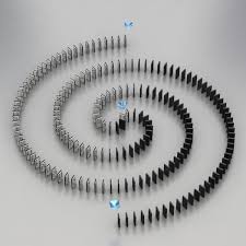 Domino Effect Animated 3d Model Ad Effect Domino Model Animated Domino Effect Aesthetic Template Domino