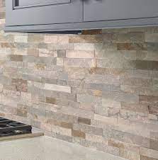Stone tiles can look as natural or refined as desired. Msi Golden Honey Random 4 5 X 16 Natural Stone Mosaic Tile Reviews Wayfair