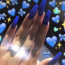 Coffin shaped nails are ideally suited for long, delicate fingers. 24pcs Set European Long Ballerina Fake Nails Pre Designed Pink Blue Coffin Shaped False Nails Natural Beauty Nail Art Tools False Nails Aliexpress