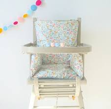 d anjo liberty combelle high chair cushion chair cushions shabby chic table and chairs high chair