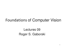Learn computer vision with paid and free online courses and moocs from university of pennsylvania, university of colorado boulder, university at buffalo, state university of new york and. Ppt Foundations Of Computer Vision Powerpoint Presentation Free Download Id 2689434