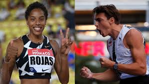She smashed the indoor world record in the run up to tokyo 2020 with a jump of 15.43m in madrid. Yulimr Rojas And Mondo Duplantis 2020 World Athletes Of The Year