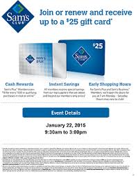 It gives you cashback on your purchases, but you don't have to pay an annual fee for the privilege. Sam S Club Membership Sign Up New Renewal Specials Central Rhode Island Chamber Of Commerce