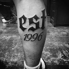Birth Year Tattoo Designs For Men Top 29 Est Tattoo Ideas 2020 Inspiration Guide Calf Tattoo Leg Tattoo Men Tattoos For Guys