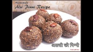 Punjabi Pinni Recipe Alsi Ki Pinni Flax Seeds Laddoo Youtube