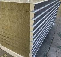 Fast Construction Firefproof a Class PU Edge Sealing Exterior Insulated  Rock Wool Wall Roof Sandwich Panel for Clean Room