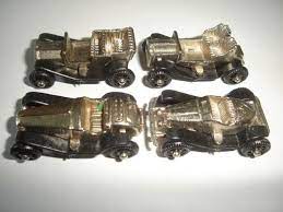 Contemporary Manufacture Toys Hobbies Chrome Vintage Model Cars 1909 1930 Set 1 87 H0 Kinder Surprise Metal Miniatures